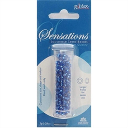 AussieSuperStore Jewellery Making Supplies Silver Lined Blue Toho Seed Beads 3mm (in 4 colours) Toho Seed Beads 3mm (in 4 colours) | Jewellery Making Beads | Jewellery Making Supplies 9323823209223 TOHO078